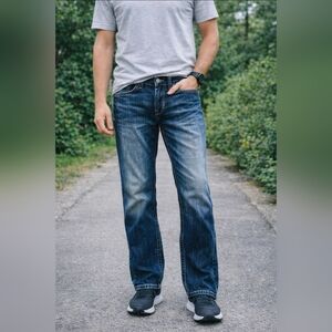 Men's Ariat Slim Straight M5 Blue Jeans